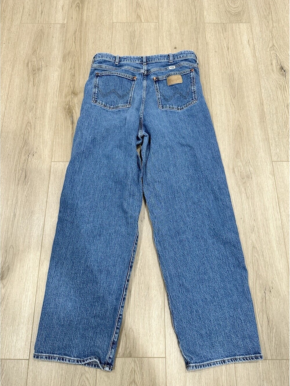 Wrangler Barrel Jeans Womens 31 High Rise Cowboy 652 Western Country Farmer - Picture 9 of 16
